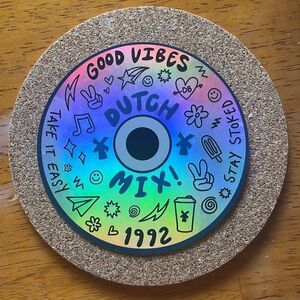 NEWEST DUTCH BROS GOOD VIBES DUTCH MIX  “SECRET” STICKER
